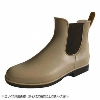 【暮らしラクラク応援セール】PAGE ONE ページワン　サイドゴアレインブーツ　Lサイズ(24〜24.5cm)　03　BEIGE　GSZ2051【取り寄せ・返品不可商品】