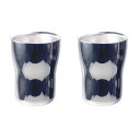 【暮らしラクラク応援セール】WU230 二重カップステンレス 2pcs FM-110【取り寄せ・返品不可商品】