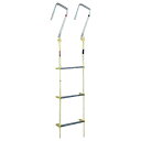 【暮らしラクラク応援セール】八ツ矢工業(YATSUYA) アルミ縄ばしご MLカギ付 5m 120510【取り寄せ・返品不可商品】