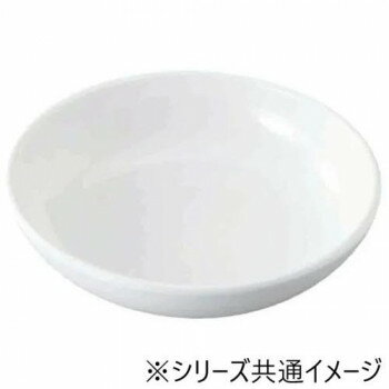 【暮らしラクラク応援セール】福井クラフト　メラミンφ15.0雅丸多用皿白グロス 75005880【取り寄せ・返..