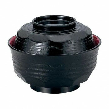 【暮らしラクラク応援セール】田吾作丼　黒(内朱)　70000990【取り寄せ・返品不可商品】