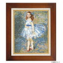 【暮らしラクラク応援セール】ししゅうキット 7030(ベージュ) アートギャラリー 「踊り子」ルノワール作【取り寄せ・返品不可商品】