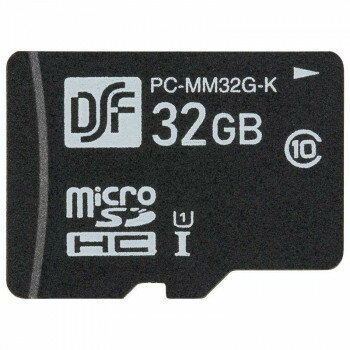 【暮らしラクラク応援セール】OHM マイクロSDメモリーカード 32GB 高速データ転送 PC-MM32G-K【取り寄せ・返品不可商品】