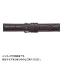 【暮らしラクラク応援セール】MIMOSA(ミモザ) 時計バンド IT型押ワニ 20mm ダークブラウン (美錠:銀) CIT-B20【取り寄せ・返品不可商品】