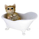 【暮らしラクラク応援セール】キャットオーナメント キティ バスタブ 14226【取り寄せ・返品不可商品】