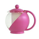 【暮らしラクラク応援セール】COLOREDティーサーバー茶こし付 PK【取り寄せ・返品不可商品】