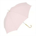 【暮らしラクラク応援セール】Peach drop 長傘 ピーチドロップ60 1659PK ピンク【取り寄せ・返品不可商品】