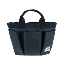 【暮らしラクラク応援セール】優美社 4069-00 Cacha Cacha (カチャカチャ) スリーポケット ランチバッグ ネイビー【取り寄せ・返品不可商品】