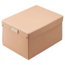 【暮らしラクラク応援セール】LIHIT LAB.(リヒトラブ) Roomy 折りたたみボックス 深型 A4 ピンク A-794-12【取り寄せ・返品不可商品】