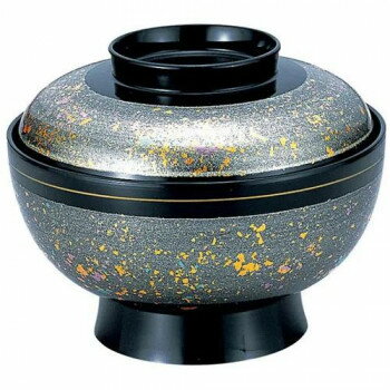 【暮らしラクラク応援セール】福井クラフト　5寸羽衣丼 銀光彩 70001060【取り寄せ・返品不可商品】