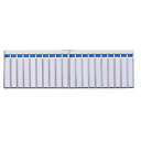 【暮らしラクラク応援セール】ナカキン 名札掛 20名 NF-20K【取り寄せ・返品不可商品】