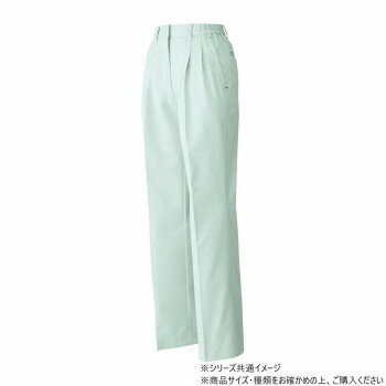 【暮らしラクラク応援セール】桑和 6110 レディースツータックスラックス 4Lサイズ モスグリーン(107)..