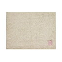 【暮らしラクラク応援セール】オカトー Hitohira バスマット 45×60cm 落葉 ベージュ【取り寄せ・返品不可商品】