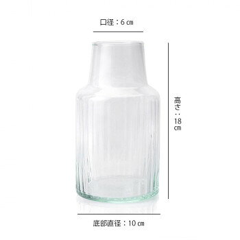 【暮らしラクラク応援セール】志成販売 リューズガラス クーレライン フラワーベース シム 372233【取り寄せ・返品不可商品】 [2]