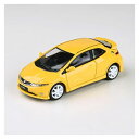 【暮らしラクラク応援セール】JADI ホンダ シビック FN2 Type R 07 サンライトイエロー LHD 1/64スケール PA55395【取り寄せ・返品...