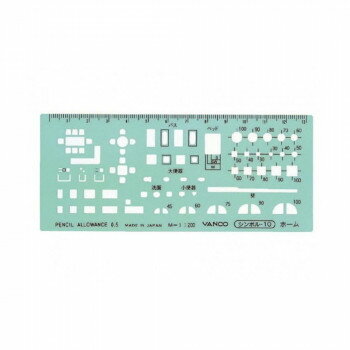 【暮らしラクラク応援セール】バンコ テンプレート シンボル 10 24510【取り寄せ・返品不可商品】