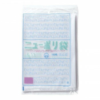 【暮らしラクラク応援セール】福助工業　ニューポリ袋03　(100枚入)　No.13　XPL2907【取り寄せ・返品不可商品】