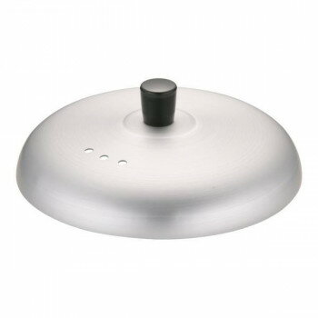 【暮らしラクラク応援セール】遠藤商事　TKG　アルミ親子鍋用蓋(アルマイト加工)　大　(三ッ穴)　AOY1901【取り寄せ・返品不可商品】