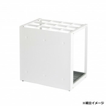 【暮らしラクラク応援セール】パネル傘立 36 ホワイト UB2990368【取り寄せ・返品不可商品】