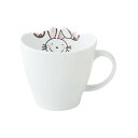 【暮らしラクラク応援セール】42211 波佐見焼 with Family with Kids うさぎ ミニマグ 175ml【取り寄せ・返品不可商品】