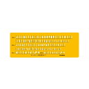 【暮らしラクラク応援セール】テンプレート 英字数字定規ボールペン用 No.3 1-843-1203【取り寄せ・返品不可商品】