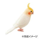 【暮らしラクラク応援セール】ハマナカ 羊毛フェルトキット アクレーヌでつくる かわいい 小鳥 オカメインコ H441-524【取り寄せ・返品不可商品】