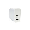 【暮らしラクラク応援セール】AC充電器 USBA+C PD45W リバーシブル AC-049【取り寄せ・返品不可商品】