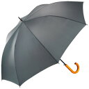 【暮らしラクラク応援セール】Waterfront ベーシックジャンプ木手 長傘 65cm グレー グレー U165-0904GY1-B7【取り寄せ・返品不可商品...