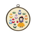 【暮らしラクラク応援セール】オリムパス ししゅうキット フープ 白雪姫 7367【取り寄せ・返品不可商品】