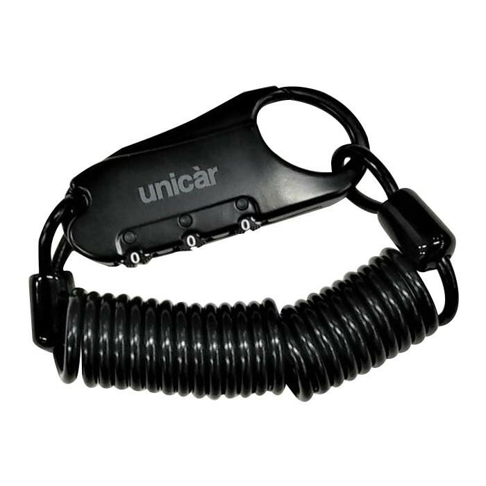 【暮らしラクラク応援セール】ユニカー工業 セキュリティワイヤーロック 3×1400 BL-31BK【取り寄せ・返..