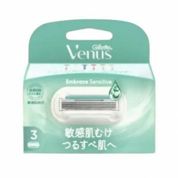 【暮らしラクラク応援セール】ジレット ヴィーナス 敏感肌向け 替刃 3個入 401199【取り寄せ・返品不可商品】