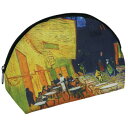 【暮らしラクラク応援セール】ユーパワー 名画マルチポーチ ゴッホ「夜のカフェテラス」 AU-00805【取り寄せ・返品不可商品】