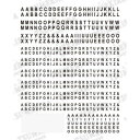 【暮らしラクラク応援セール】TSUMEKIRA(ツメキラ) ネイルシール es ミニアルファベット ブラック ES-MNA-102【取り寄せ・返品不可商品】