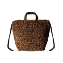 【暮らしラクラク応援セール】ROOTOTE ルートート トートバッグ SC.DELI.BOA-A LEOPARD 125702【取り寄せ・返品不可商品】