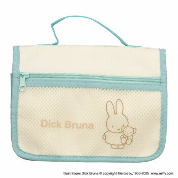 【暮らしラクラク応援セール】ゾーウィー ミッフィー メッシュバッグインバッグmiffy ライトブルー 1233【取り寄せ・返品不可商品】