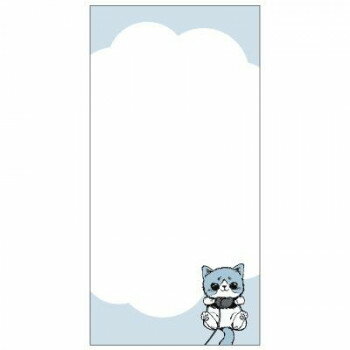 【暮らしラクラク応援セール】ヒサゴ 立つふせん 夜更かししてゲームするネコ/フリースペース UTN283【取り寄せ・返品不可商品】