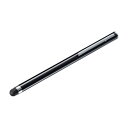 【暮らしラクラク応援セール】シリコンゴムタッチペン(ブラック・先端直径6mm) PDA-PEN54BK【取り寄せ・返品不可商品】