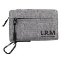 【暮らしラクラク応援セール】L.R.M 隠しジップミドル財布 CMK20-0717 GR【取り寄せ・返品不可商品】