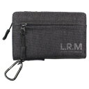 【暮らしラクラク応援セール】L.R.M 隠しジップミドル財布 CMK20-0717 BK【取り寄せ・返品不可商品】