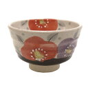 【暮らしラクラク応援セール】錦山赤椿一珍抹茶碗 Y-1549【取り寄せ・返品不可商品】