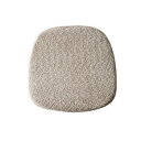 【暮らしラクラク応援セール】クッション 馬蹄 ジャガード ラクーサ 43×41cm ベージュ 1211860020301【取り寄せ・返品不可商品】