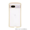 【暮らしラクラク応援セール】Chrome-CLEAR GooglePixel8a専用背面型ケース ベージュ GP8a-CHC07【取り寄せ・返品不可商品】