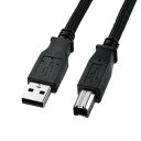 【暮らしラクラク応援セール】サンワサプライ ナイロンメッシュUSB2.0ケーブル 3m KU20-NM30K2【取り寄せ・返品不可商品】(2)