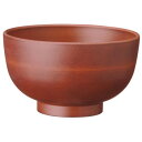 【暮らしラクラク応援セール】阿瀬真三商店 PET汁椀 濃い茶 R4110【取り寄せ・返品不可商品】