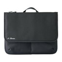 【暮らしラクラク応援セール】LIHIT LAB.(リヒトラブ) CORDURA フラップポーチ L ブラック A-7768-24【取り寄せ・返品不可商品】