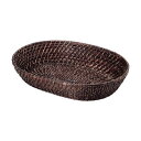 【暮らしラクラク応援セール】ラタンバスケット 25-62DB【取り寄せ・返品不可商品】