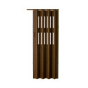 【暮らしラクラク応援セール】パネルドアクレア(窓付きタイプ) 約幅99×高さ174cm L5004・ダークブラウン【取り寄せ・返品不可商品】