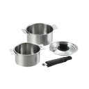 【暮らしラクラク応援セール】創燕ハンドル着脱式2点セット(14cm&16cm) SE-26【取り寄せ・返品不可商品】