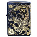 【暮らしラクラク応援セール】ZIPPO 二面鳳凰 黒金【取り寄せ・返品不可商品】