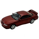 【暮らしラクラク応援セール】DIECAST MASTERS 日産 シルビア S14 レッド 左ハンドル 1/64スケール DCDM64004【取り寄せ・返品不可...